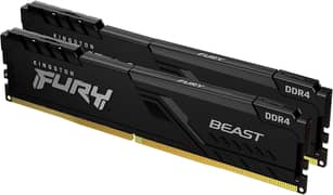 Kingston Fury Beast 16 GB DDR4 3200 MT/s CL16-18-18 1.35V XMP PCserve