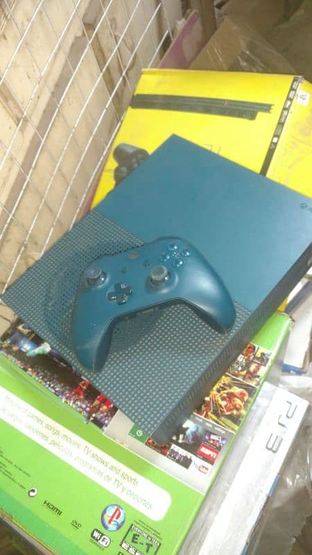 Xbox One S Sealed With Original Controller Blue Addition 1