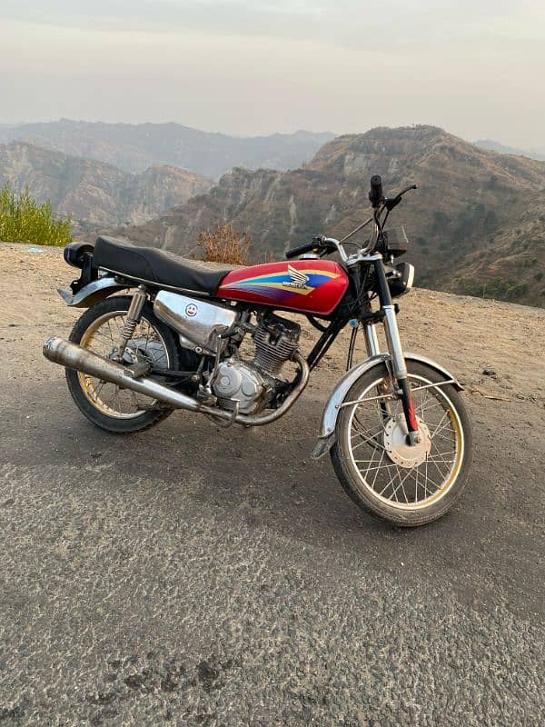 Honda Cg 125 Model 2005 Register Kotli azad Kashmir 1