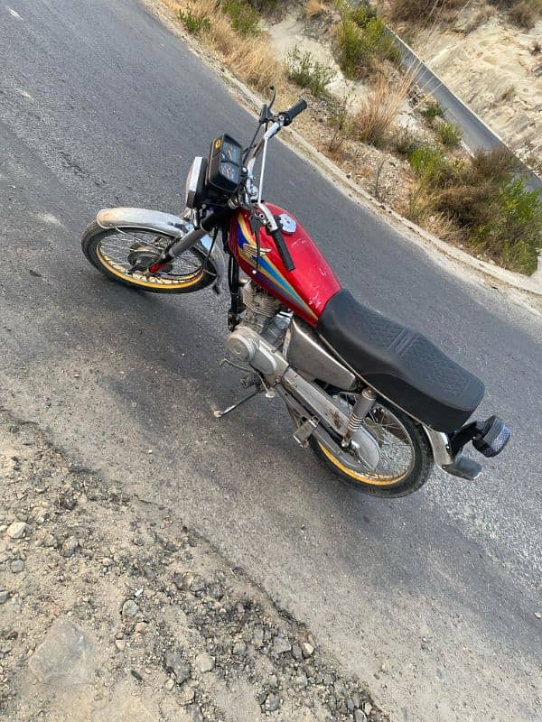 Honda Cg 125 Model 2005 Register Kotli azad Kashmir 4