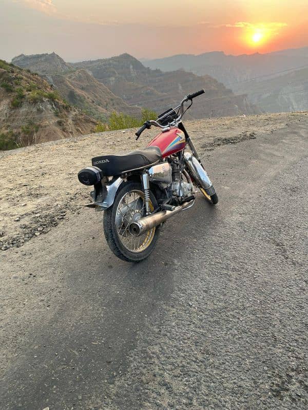 Honda Cg 125 Model 2005 Register Kotli azad Kashmir 5