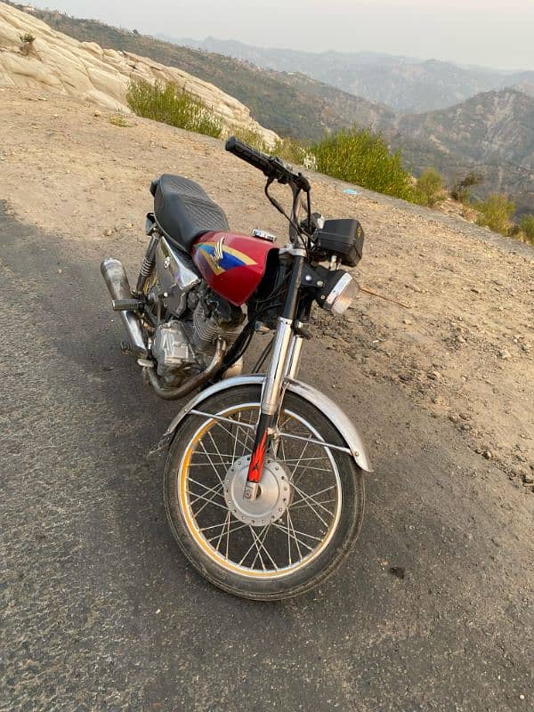 Honda Cg 125 Model 2005 Register Kotli azad Kashmir 6
