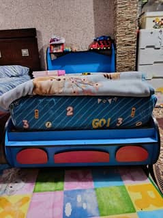 Kids Car Bed with 12 inch mattress