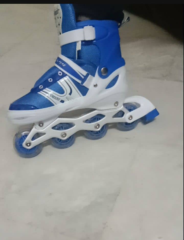 Adjustable inline roller skates for kids 3