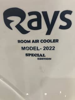 Rays room air cooler model-2022 special edition