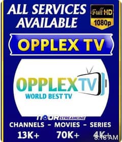 IPTV | Opplex Tv | Geo TV | B1G |  Sharestar | 4k. 03025083061