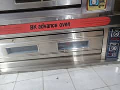 Pizza deck oven pizza conveyor oven deep fryer