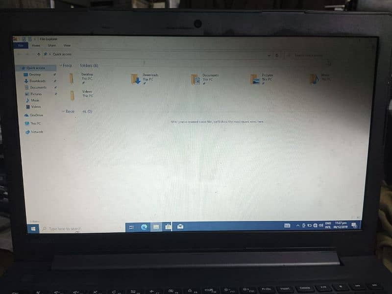 Lenovo core i7 7th generation 8gb ram 128ssd 1