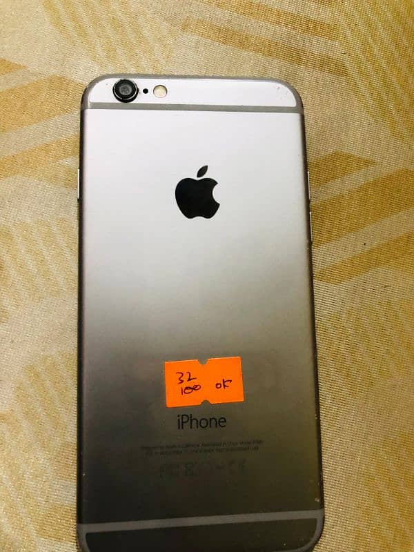 Iphone 6 NON PTA 10/10 condition 32gb and Battery health 100% 0