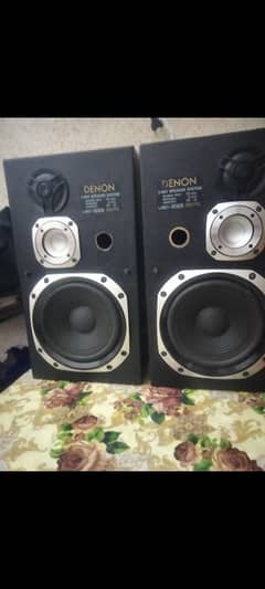 japani speaker Denon company 8, 8 inch Amplifier Kenwood japani