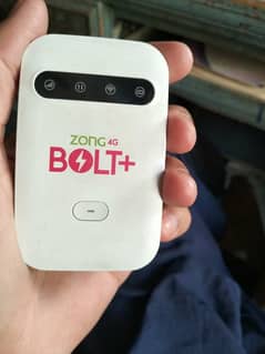 ZONG 4G BOLT + 150 mbs speed device