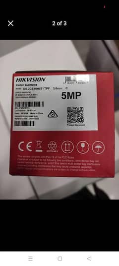 hikvision brand new cctv camera