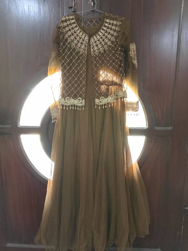 Long Maxi with Separate Upper (Fully Work+ pearls) 1