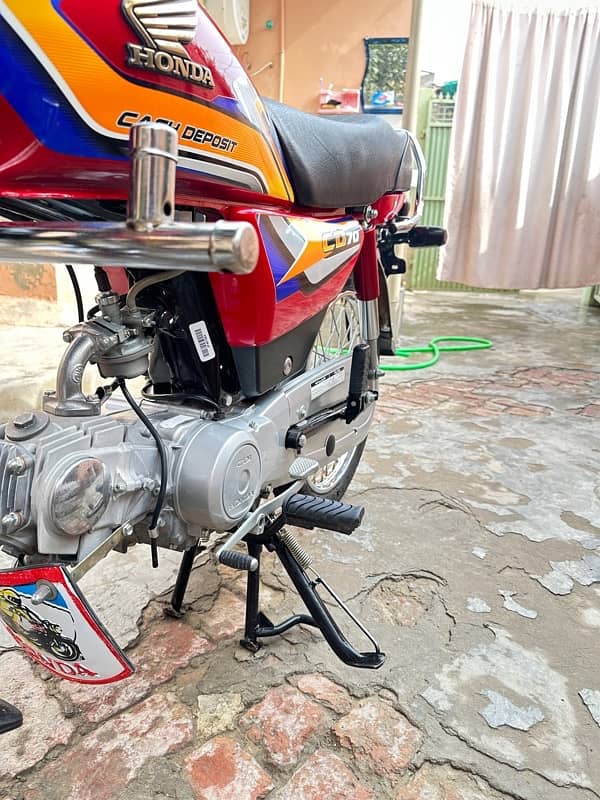 Honda cd 70 open latter 3