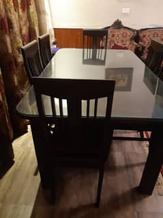 Dining table for sale 100% solid wood