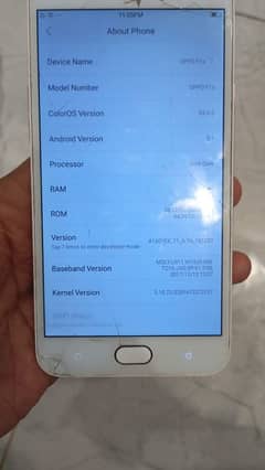 OPPO F1s mobile for sale 4/64 gb