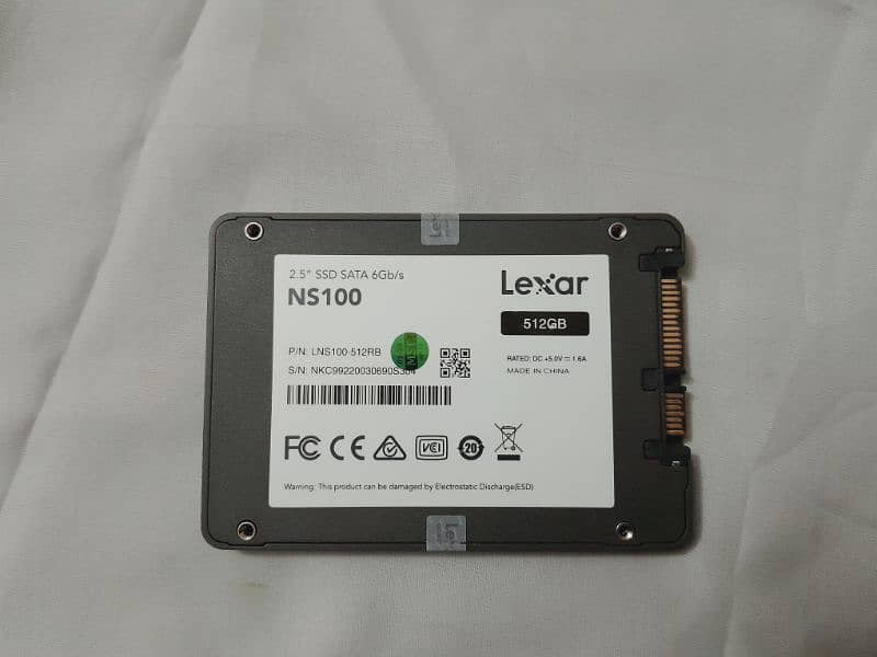 Brand new 512gb lexar ssd 1