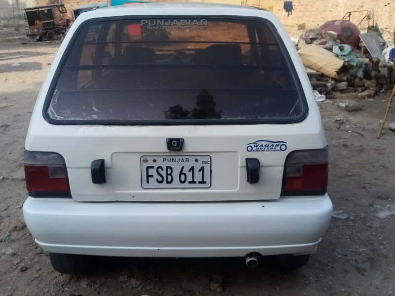 Suzuki Mehran VX 2003 exchange with any car. sale bhi 0