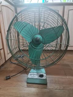 antique table fan 18 inch