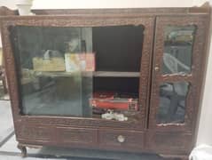 Solid old Wood Showcase (hand crafted)