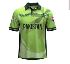 Exclusive Pakistan Champion Trophy 2025 Shirt with all sizes available