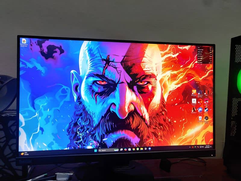 Lenovo P24H-20 24 Inch 2k 75Hz Type-C Borderless IPS LED Monitor 0