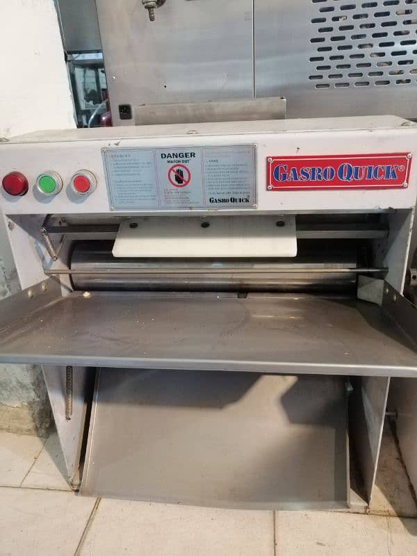 Deep fryet pizza ovens hot plate fast food machinery 4