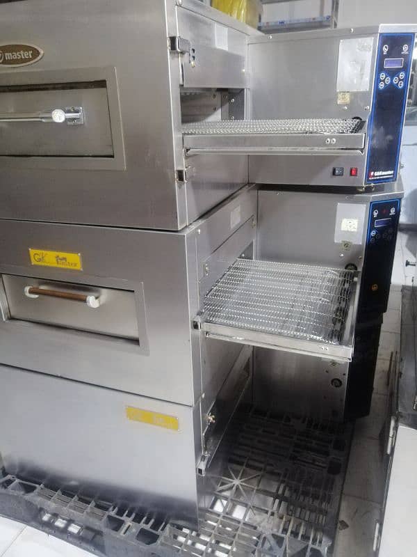 Deep fryet pizza ovens hot plate fast food machinery 6