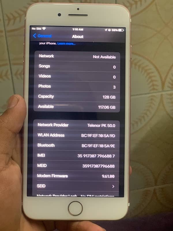 IPHONE 7 PLUS 128Gb Non Pta FATORY UNLOCK READ DESCRIPTON 5