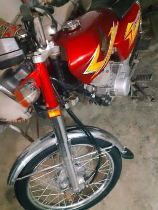 honda 125 karachi num 5