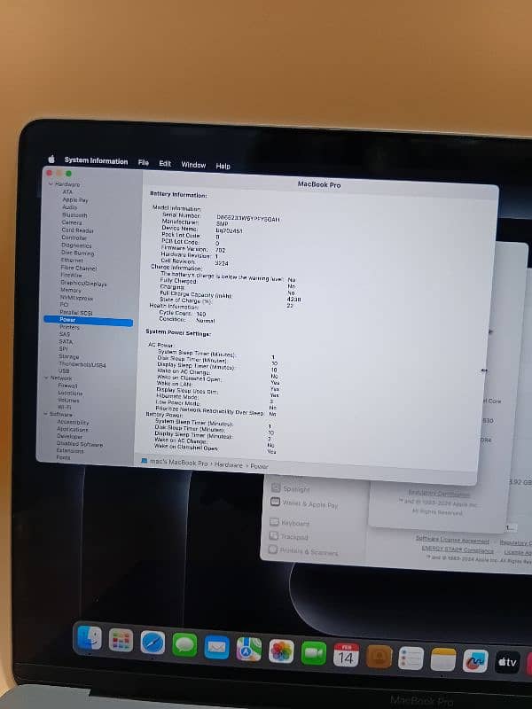 Macbook pro 2019 Core i9 processor 15 inch screen apple 6