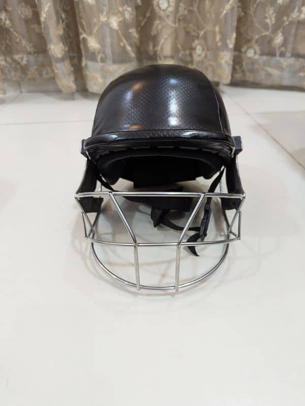 Cricket helmet || Hard ball shrey helmet || premium black helmet 2