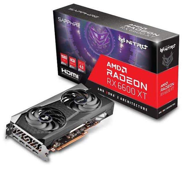 Nitro+ 6600 XT 8GB Graphic Card 0