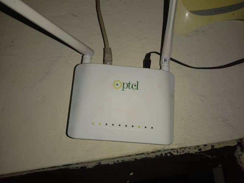 WiFi Router & USB Port (PTCL) All WIFI Attach Best Long Distance 0