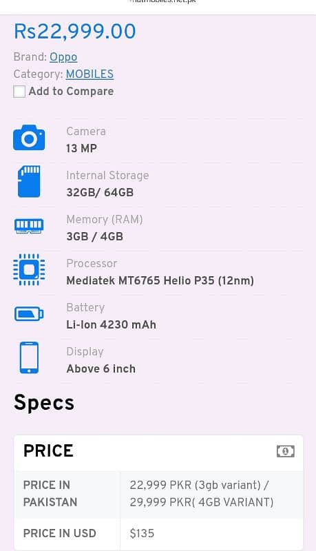 Oppo A5s 3/32 2