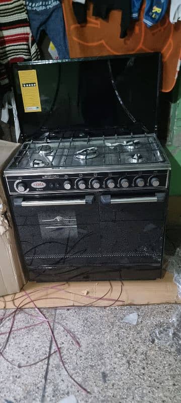 TSLA COOKING RANG 5 BURNER BRND NEW URJNT SALE 2