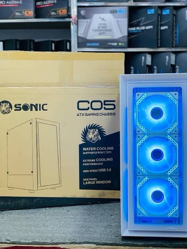 SONIC C05 RGB PC CASE 2