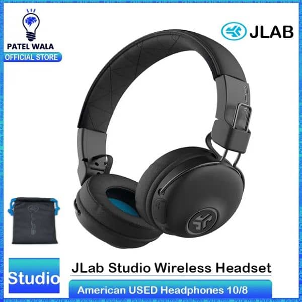 JLab studio Pro Headphones Bluetooth American Used Headphones 6