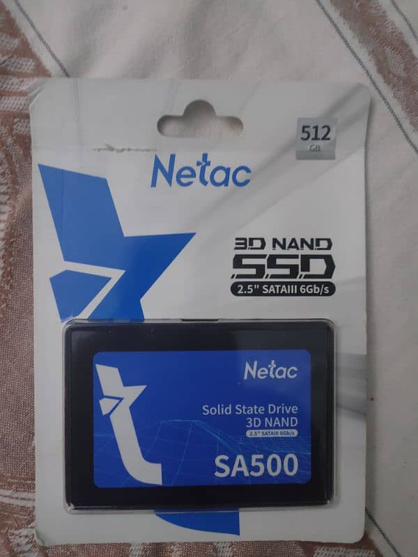 Netac 512GB SSD Sata3 6gb/s 0