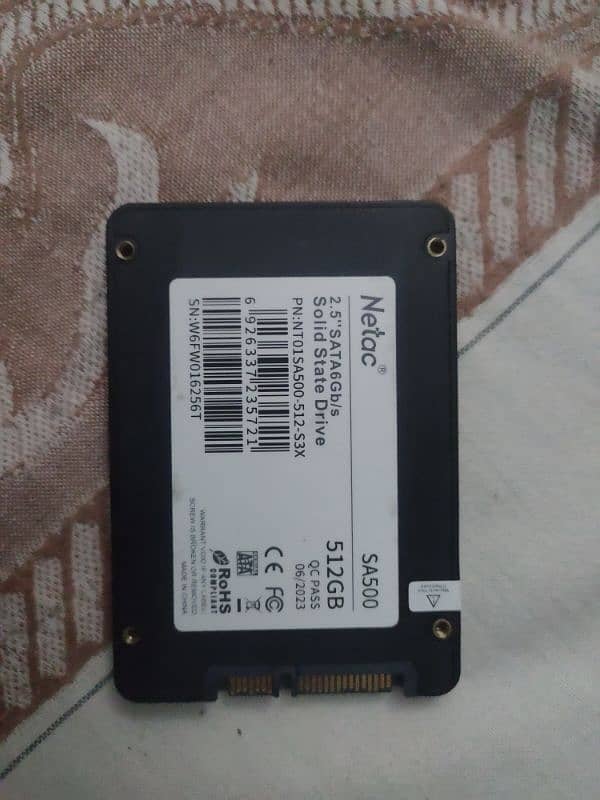 Netac 512GB SSD Sata3 6gb/s 2