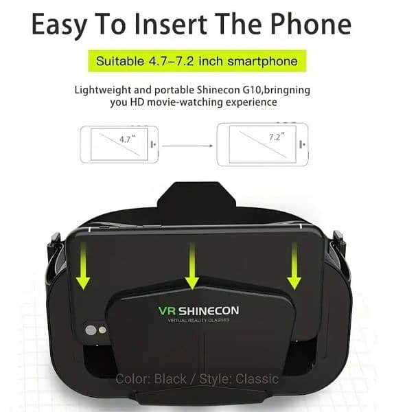 VR Headset 3D adjustable 2