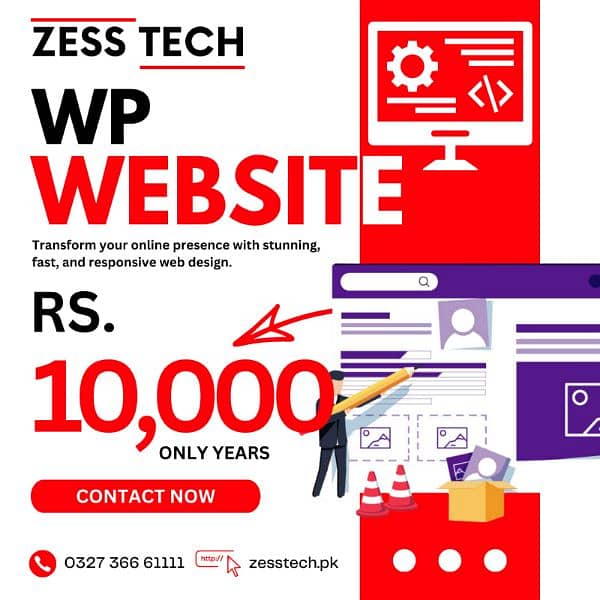 Website from 5000, SEO & Ads, Hosting 3000 per year, PK domain 3300 1