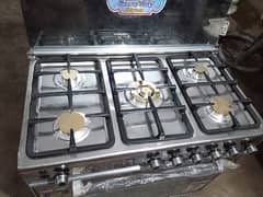 5  burner stove oven brand new