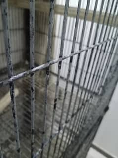 Heavy cage for birds and animals