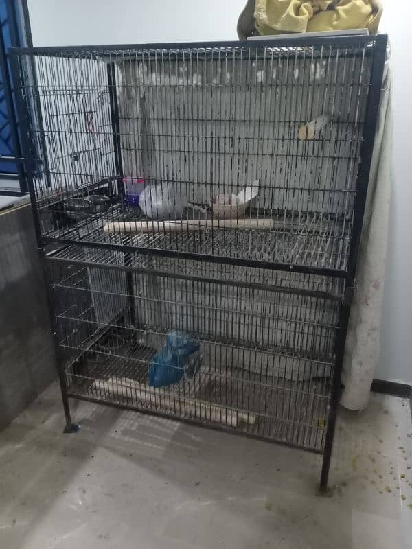 Heavy cage for birds and animals 4