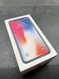 Iphone X original box 64 GB Black