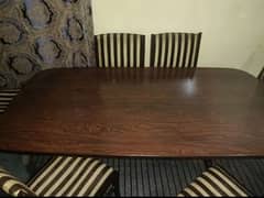 6 seater dining table