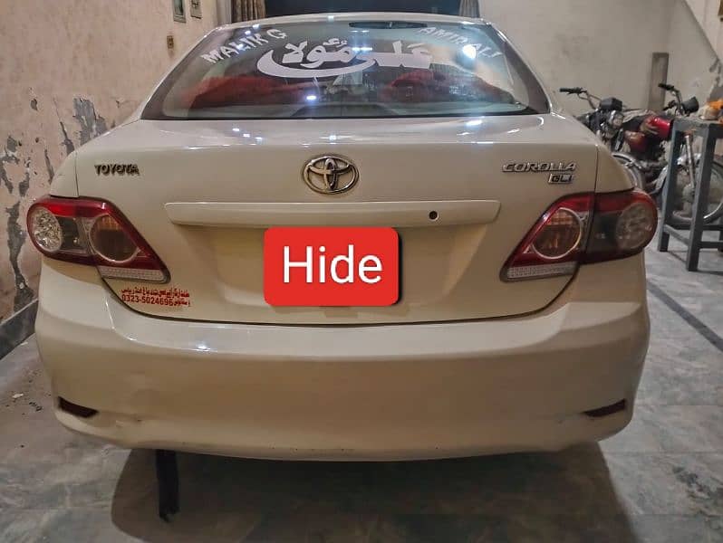 Toyota Corolla GLI 2010. . Owner Name Malik Shafiq Sab 03004274910 1