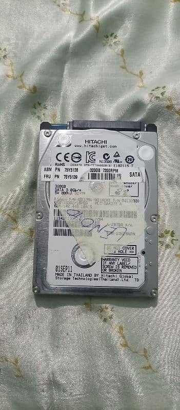 HITACHI imported hard disk 320GB for laptop 0