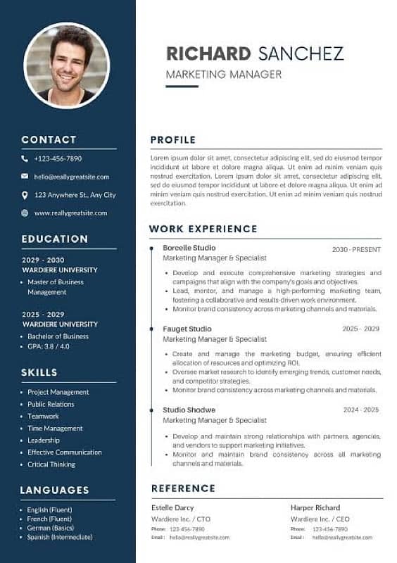 i can make your Cv in low price 0